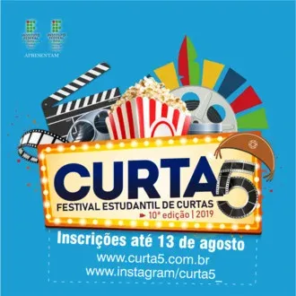 CURTA 5 - FESTIVAL ESTUDANTIL DE CURTAS logo
