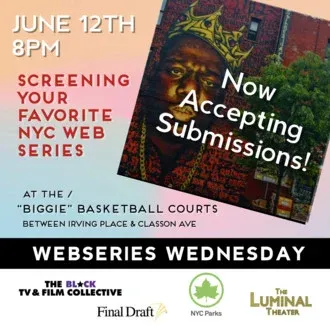 Web Series Wednesday Screening: NYC Park Takeover logo