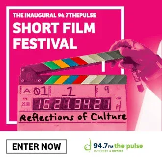 94.7 The Pulse Short Film Festival logo