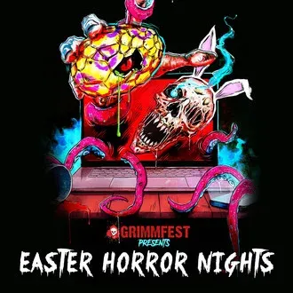Grimmfest Presents - Easter Horror Nights logo