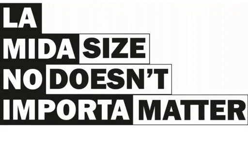 La Mida no importa – Size Doesn't Matter logo