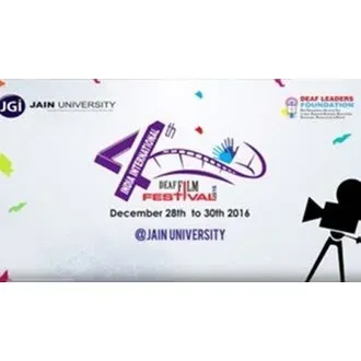 India International Deaf Film Festival (IIDFF) logo