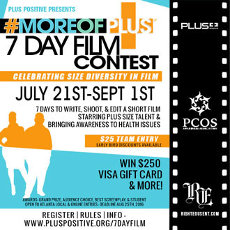 #MoreOfPLUS 7 Day Film Contest