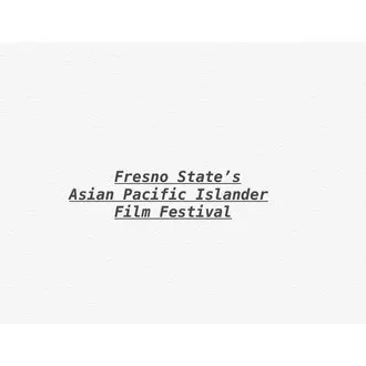 Fresno State's Asian Pacific Islander Film Fest logo