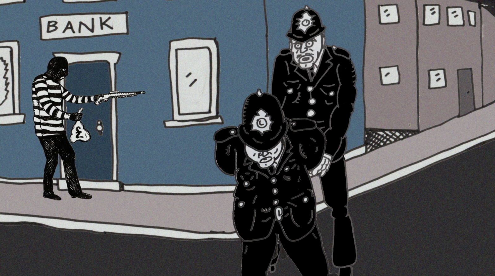 There's a Robbery in Progress