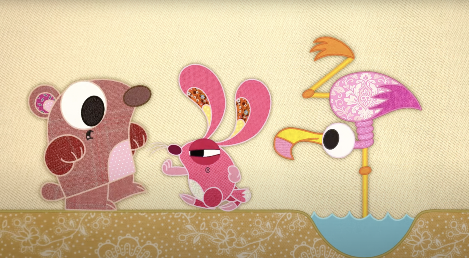 Patchwork: Flamingo