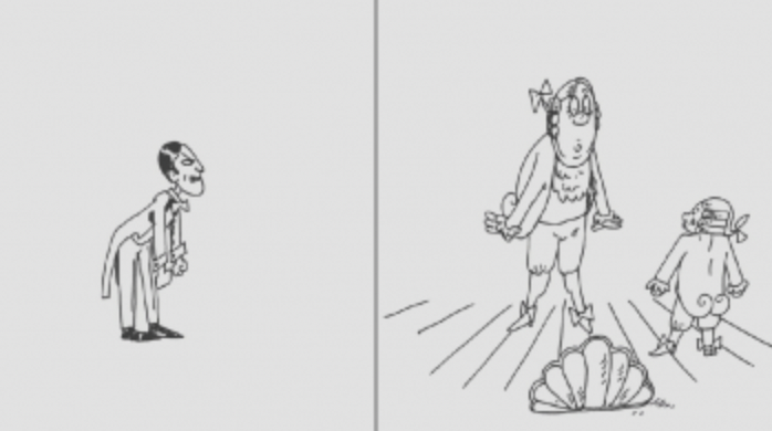 The masters of fooling around. Cartoon exhibitions