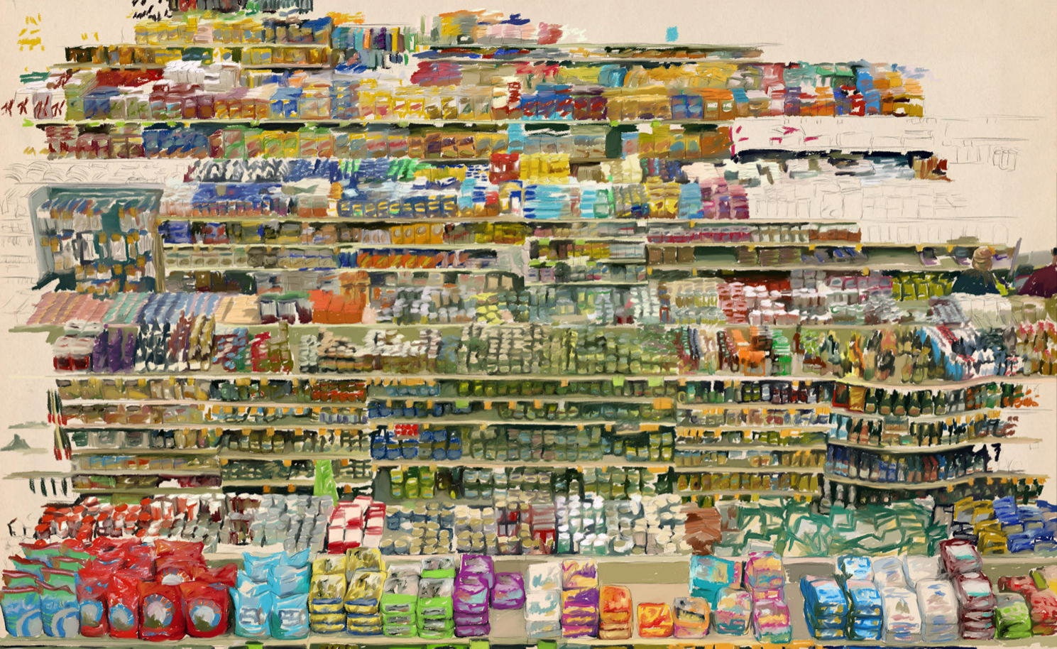 A Supermarket in California