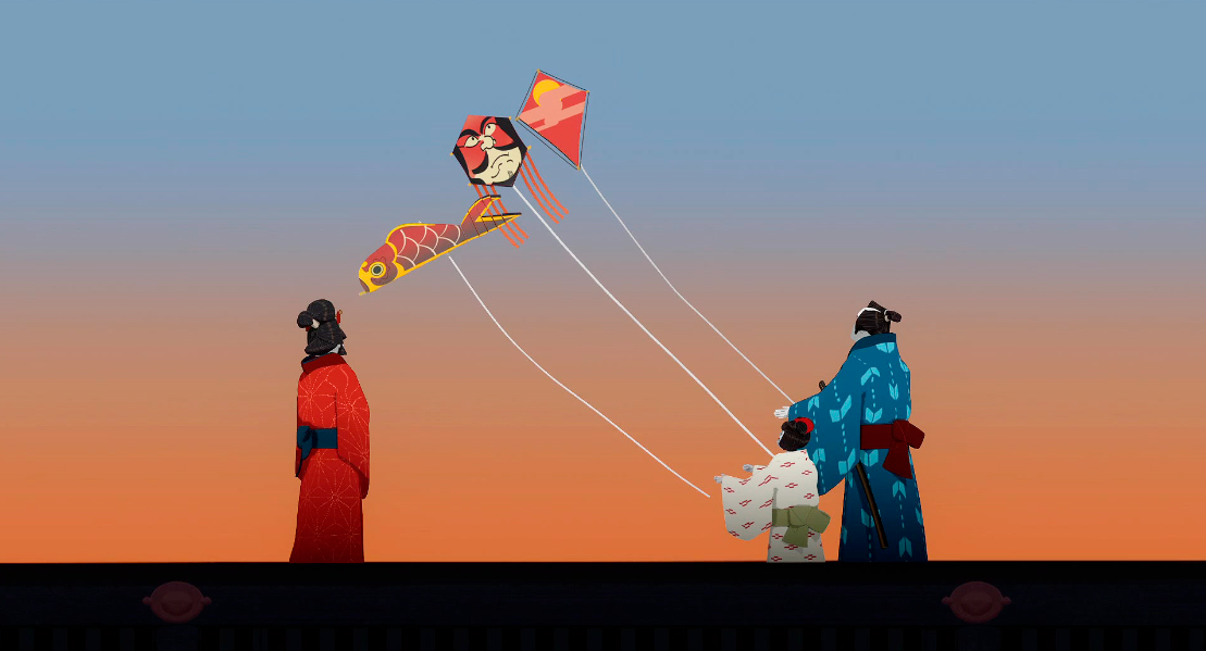 Blue Eye Samurai "The Tale of the Ronin and the Bride"