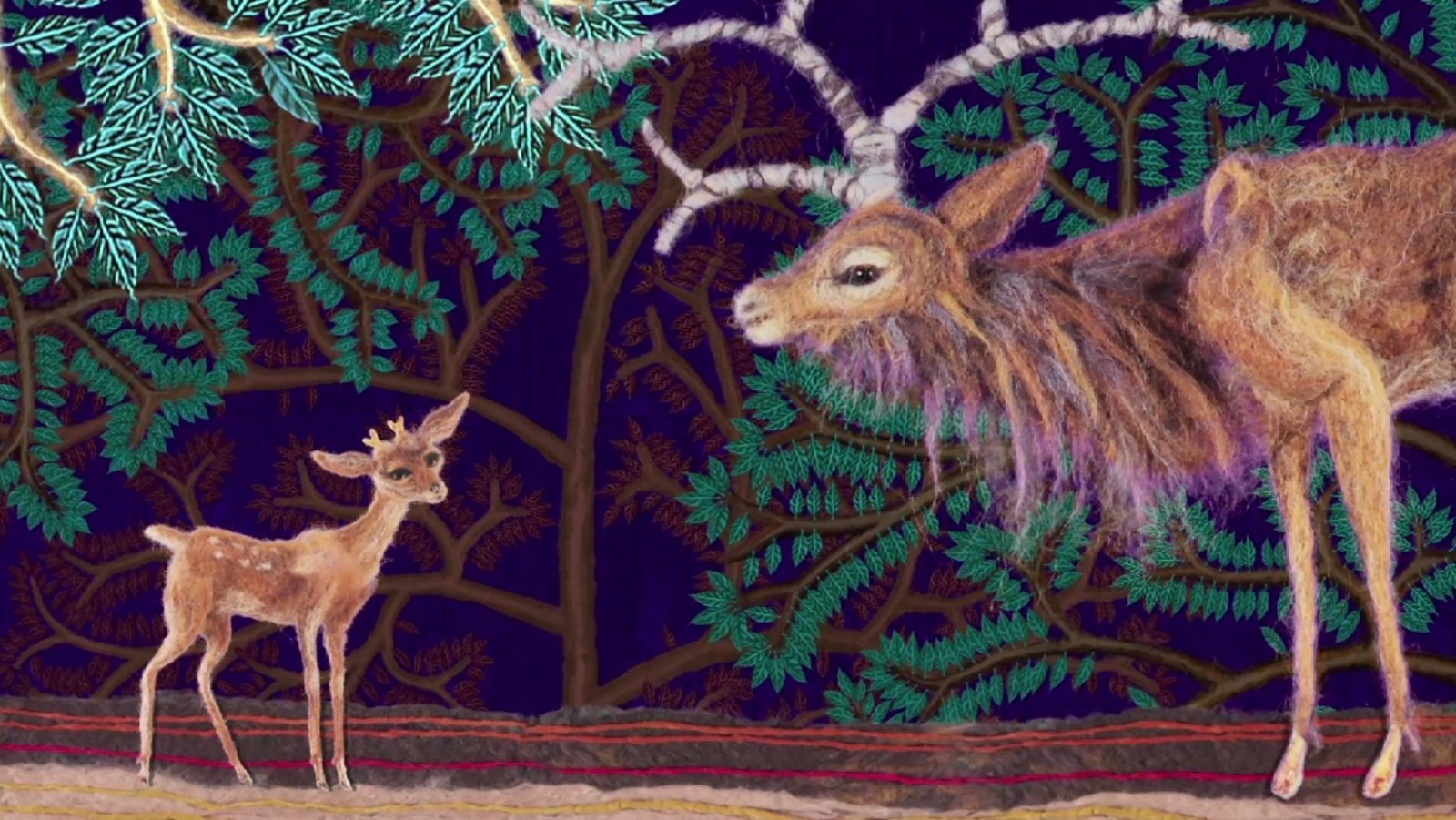 The life of a real deer