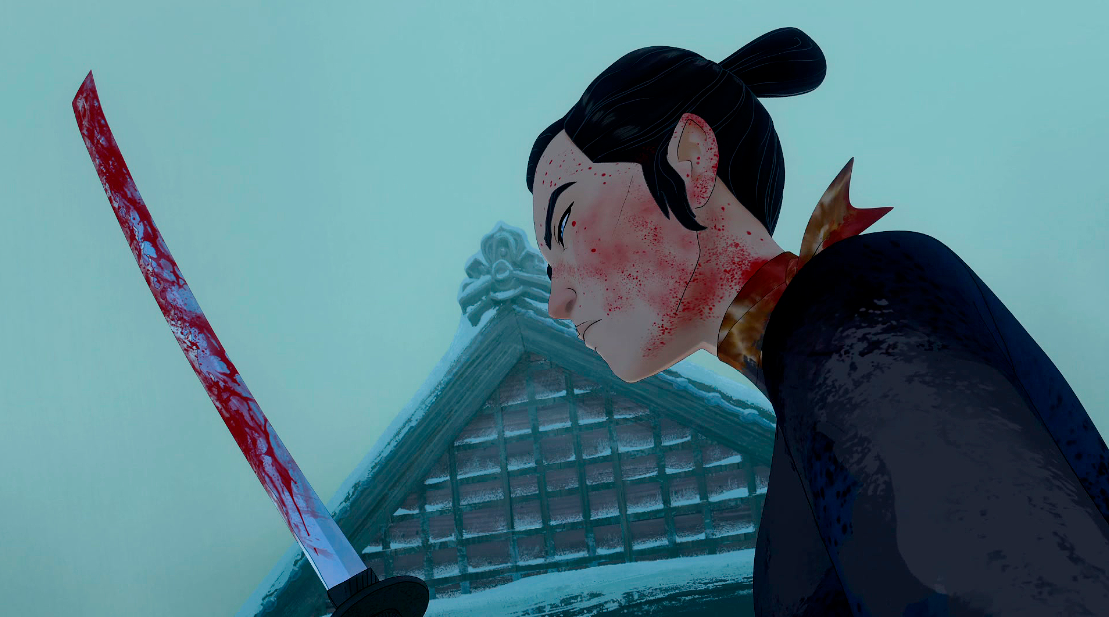 Blue Eye Samurai "The Tale of the Ronin and the Bride"