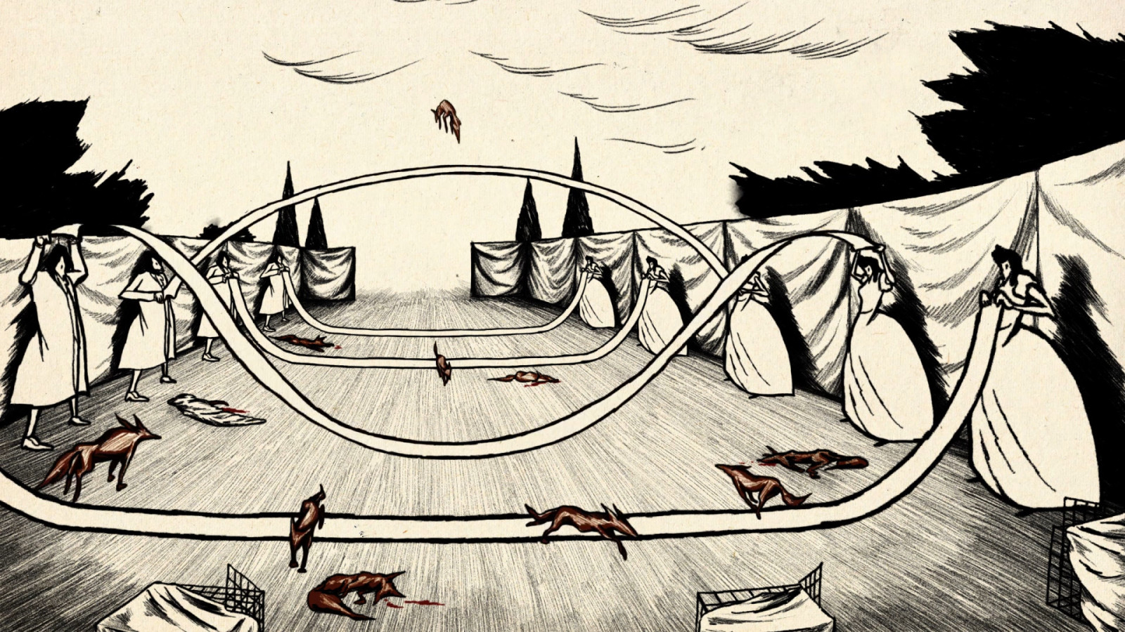 Fox Tossing