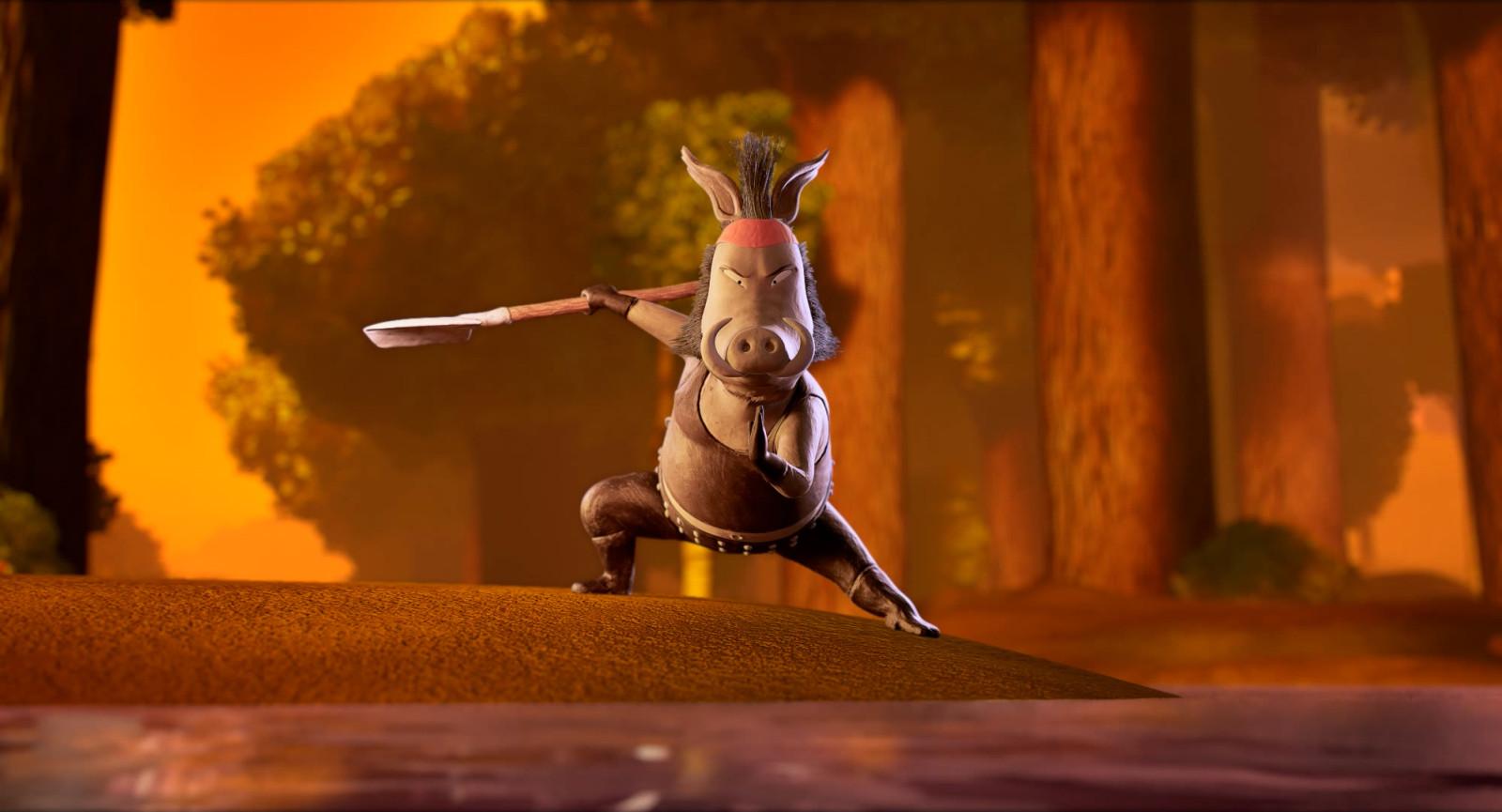 Fox and Hare Save the Forest