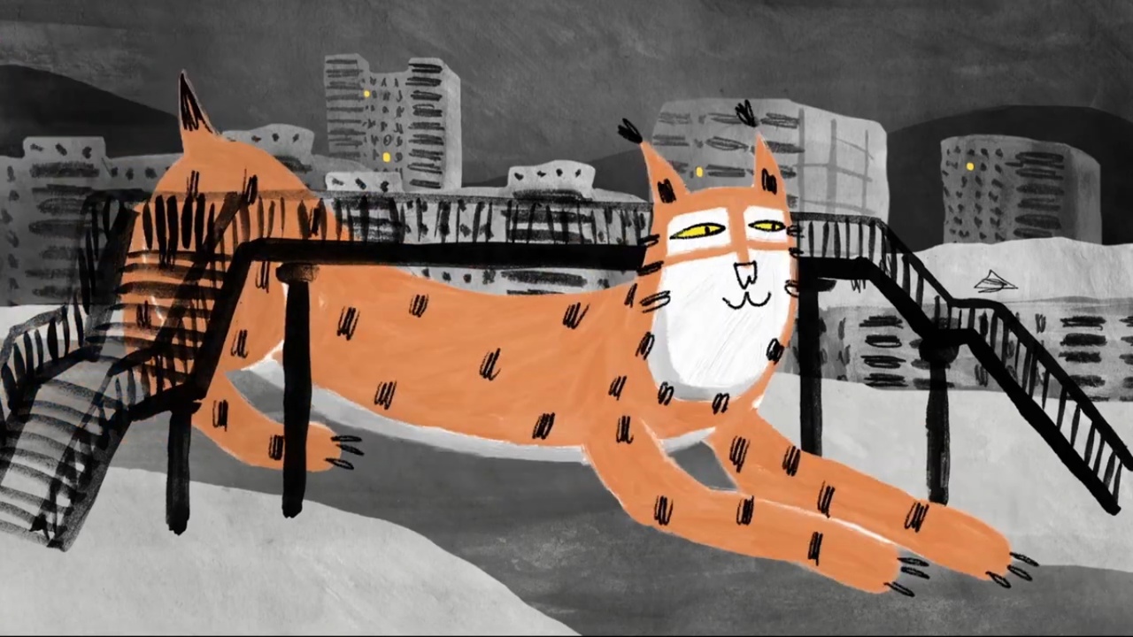 A Lynx In the Town