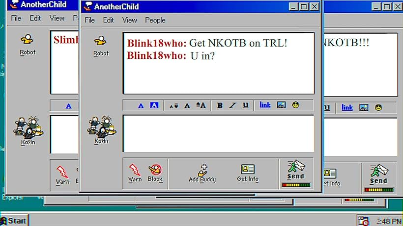 TR(ol)L: New Kids on the Block, Total Request Live and the Chain Letter That Changed the Internet.