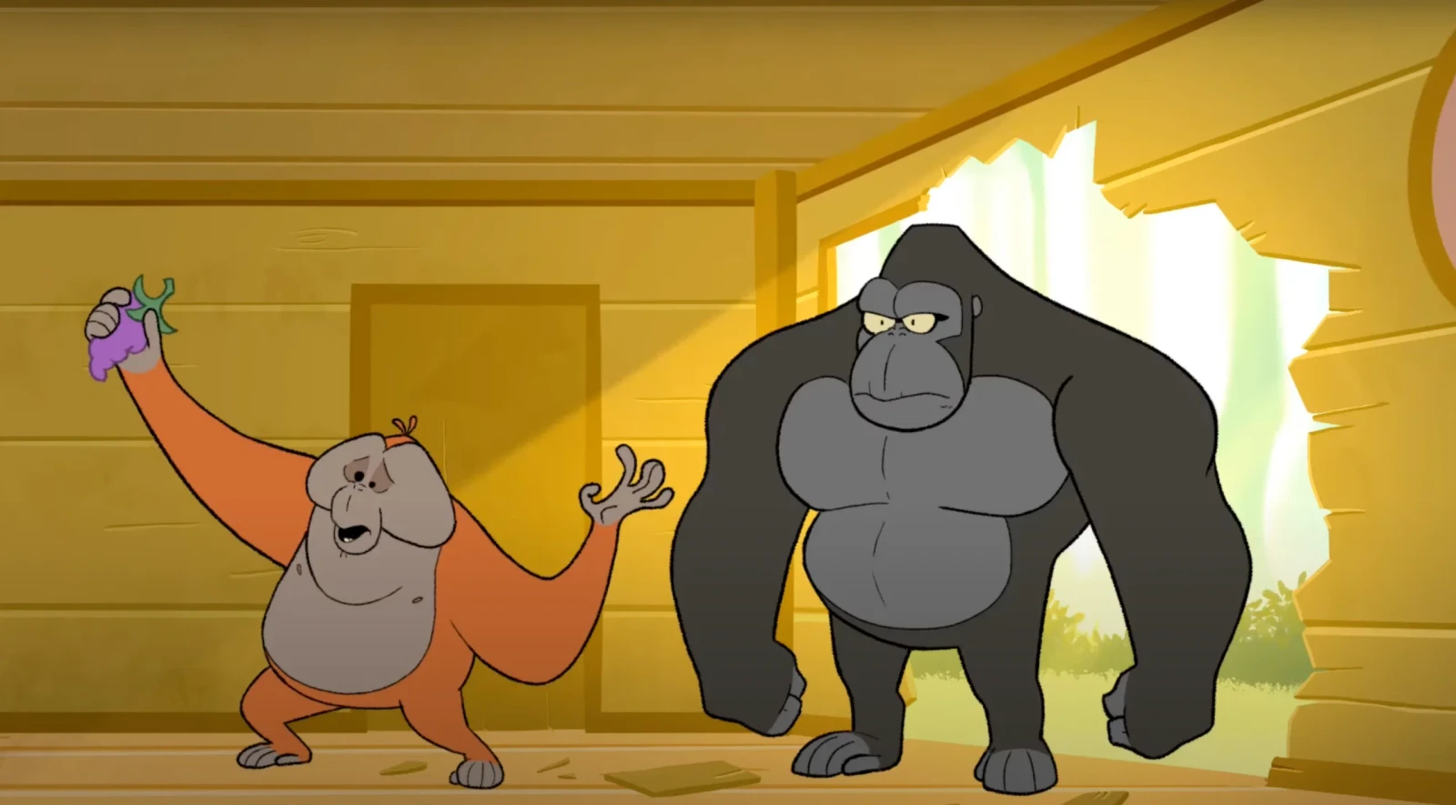 Apes & Grapes: The Simian Smackdown