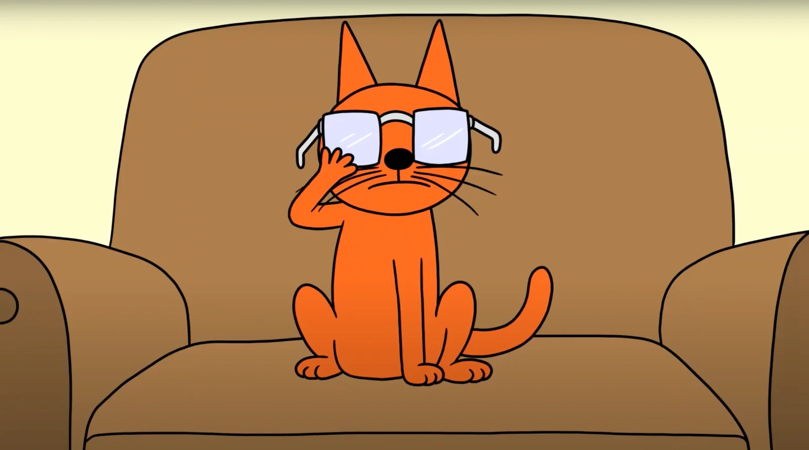 Cat With Glasses