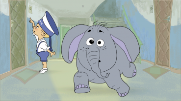 Elephant and aunt