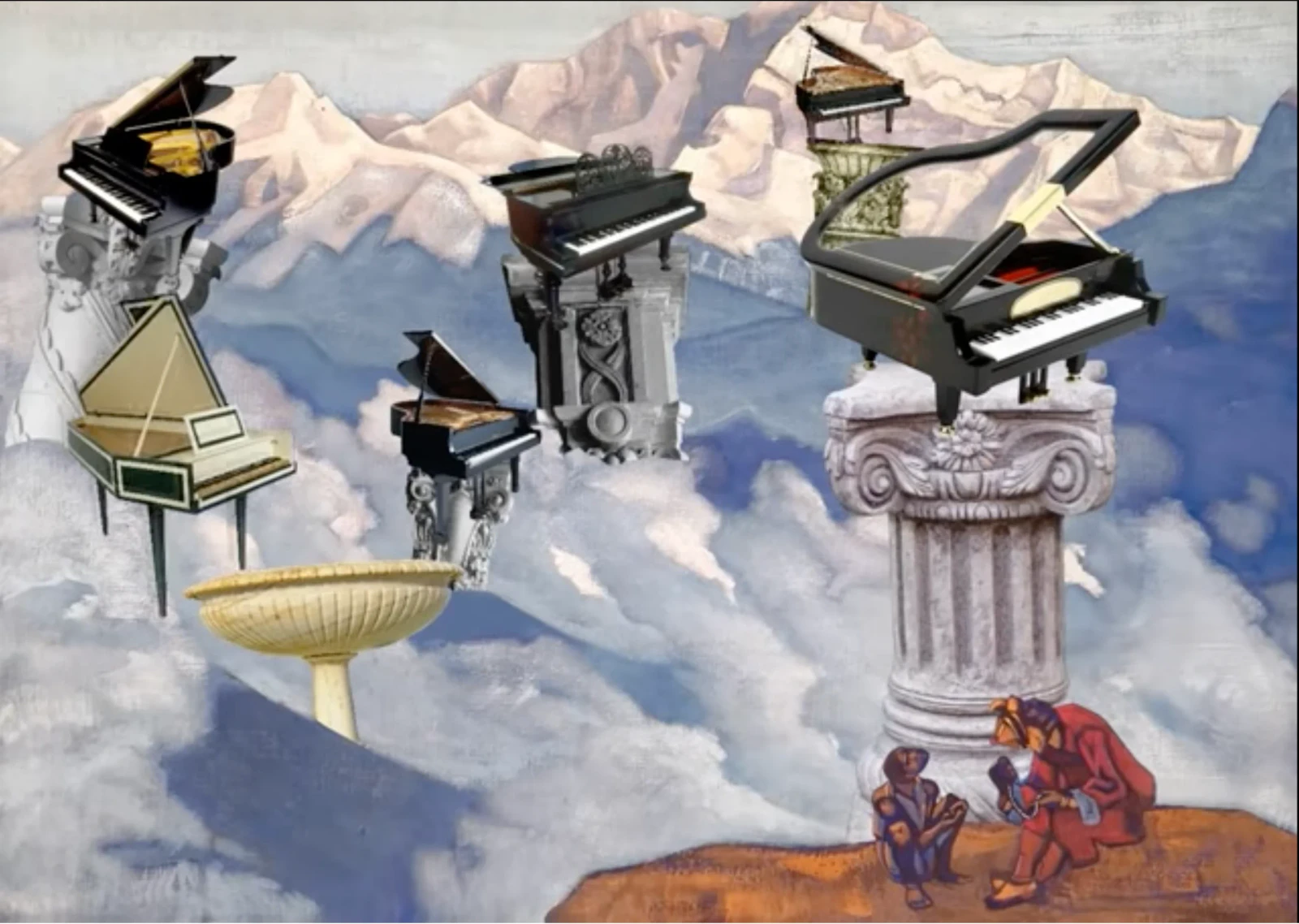 Grand pianos