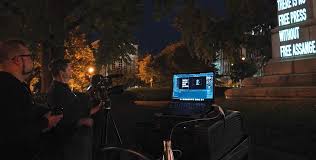 Projecting Protest