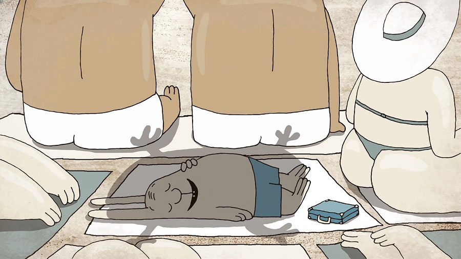 The Mole on the sea