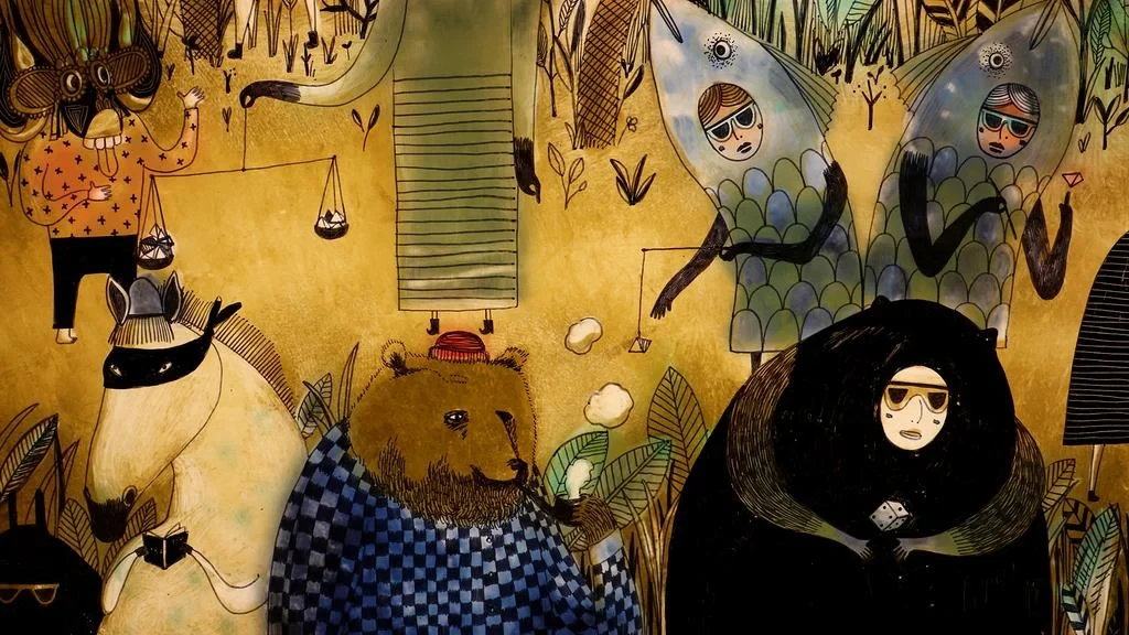 Sheep, Wolf And A Cup Of Tea...