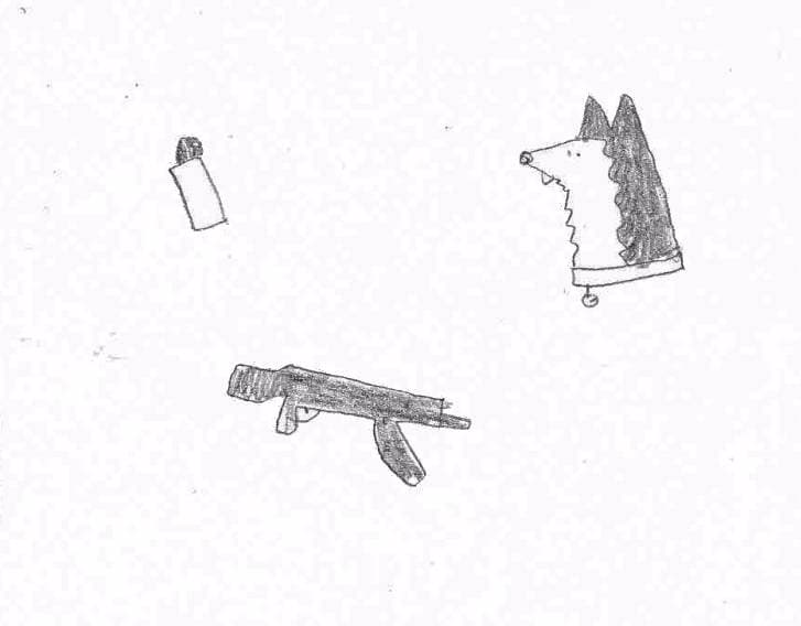 A Border Guard and His Dog