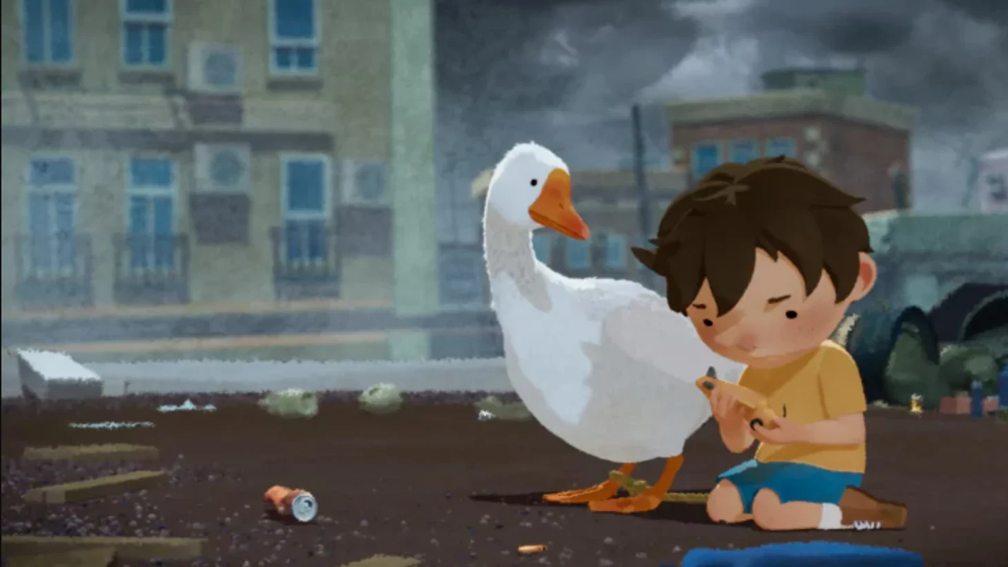 The Child and the Goose