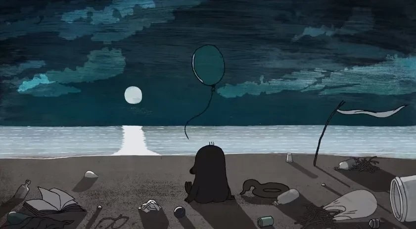 The Mole on the sea