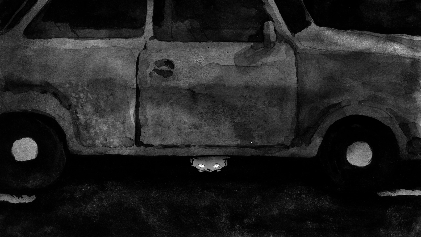 There's A Cat Under The Car