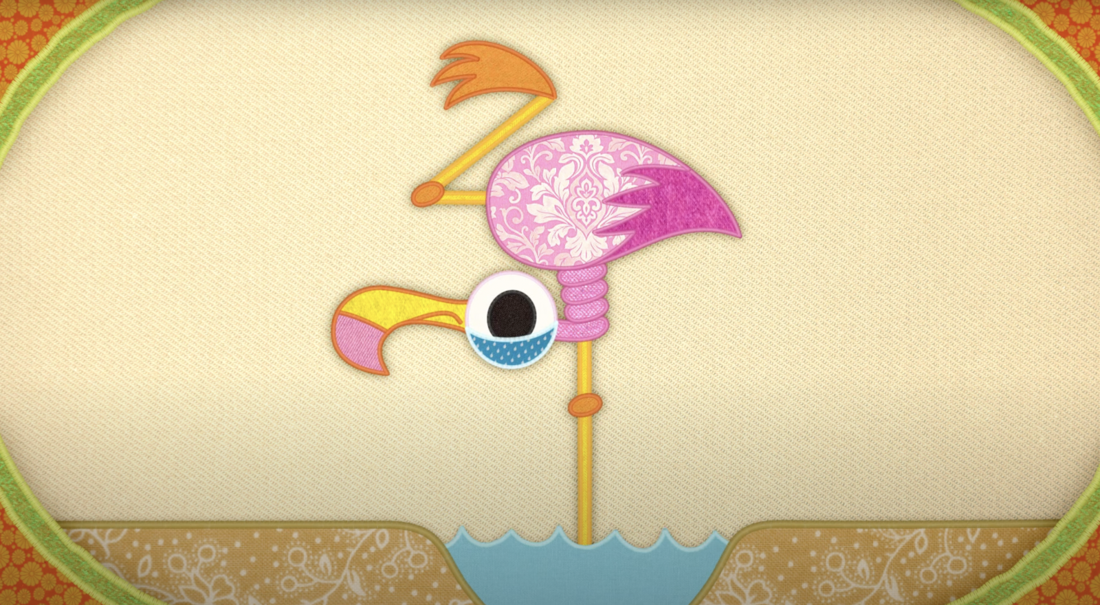 Patchwork: Flamingo