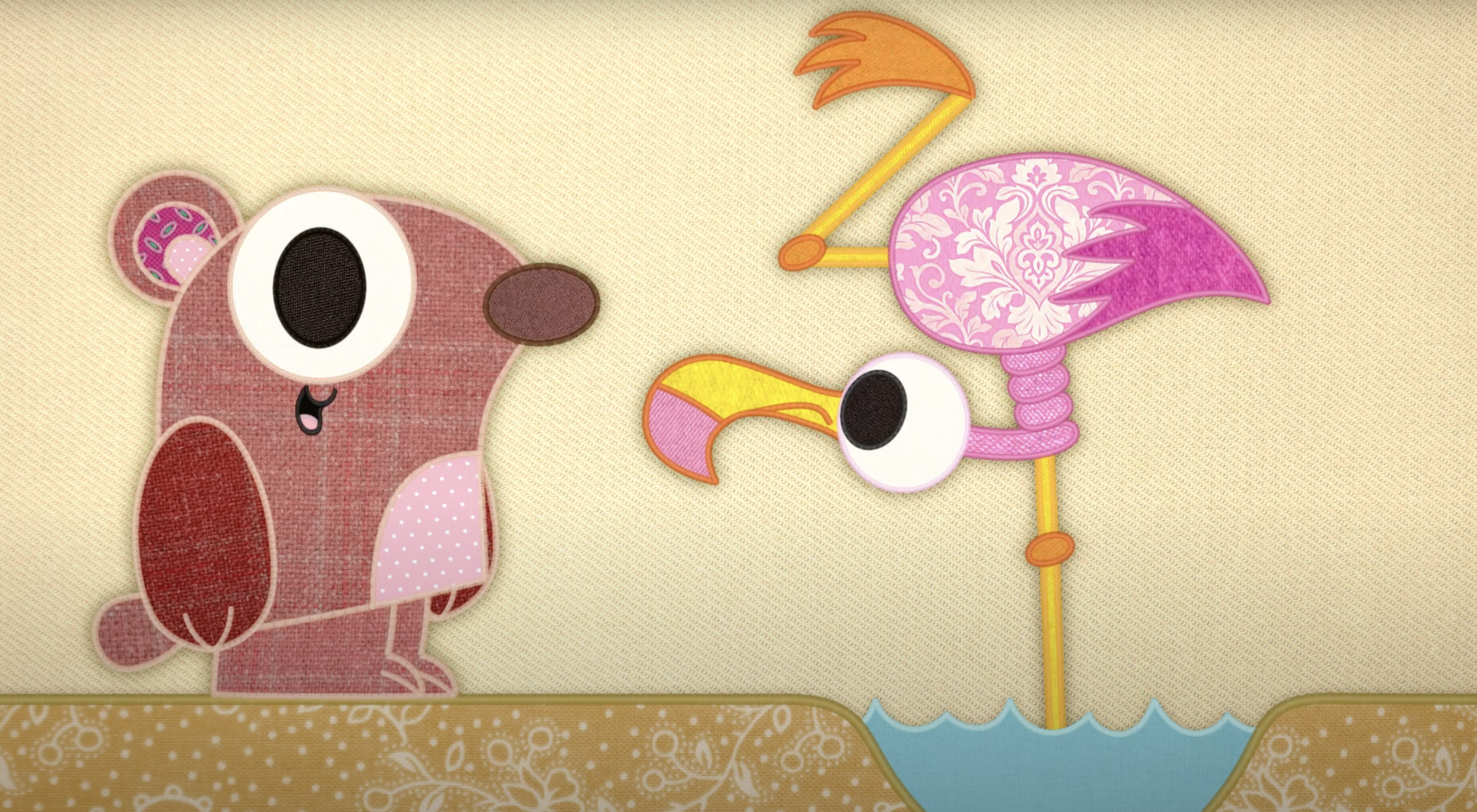 Patchwork: Flamingo