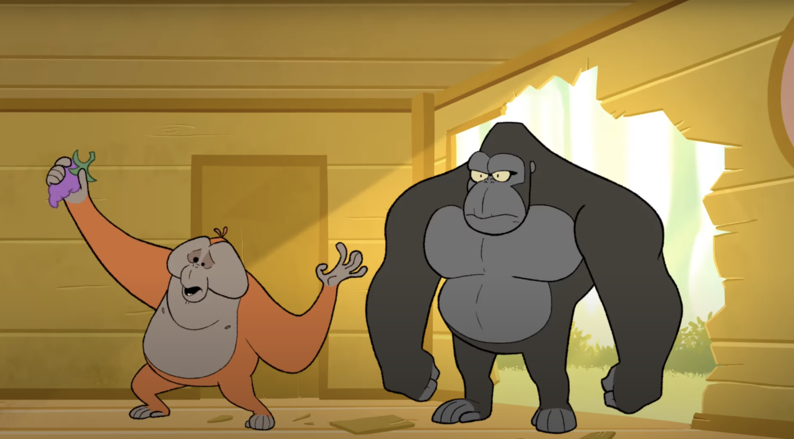 Apes & Grapes: The Simian Smackdown