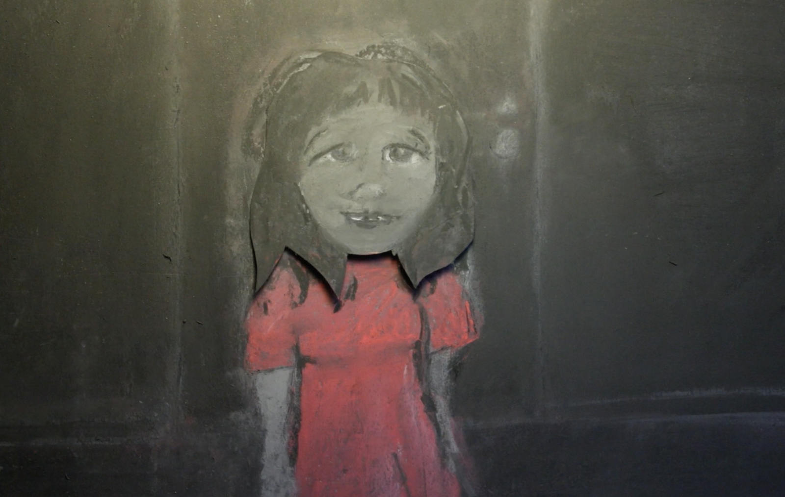 Girl in the Hallway