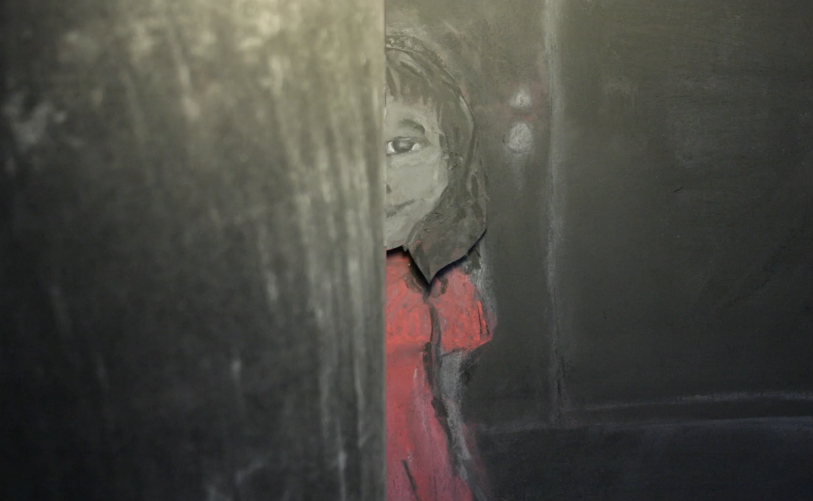 Girl in the Hallway