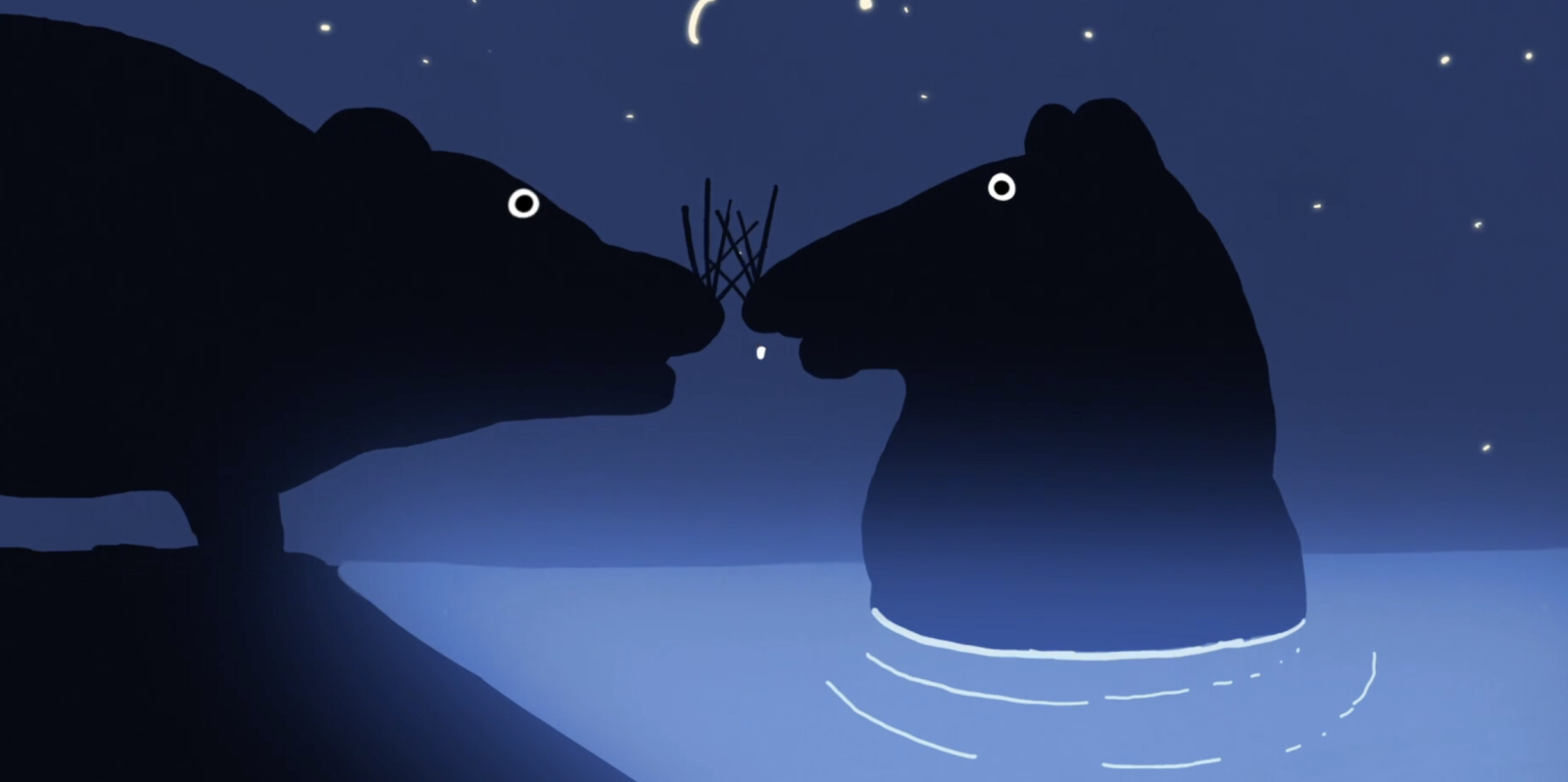 The mouse turns silver