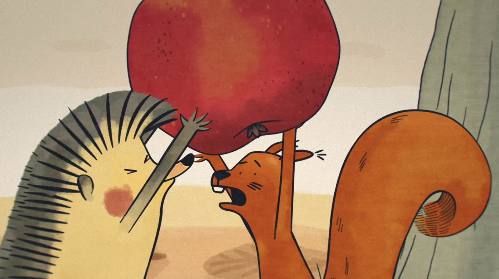 In a faraway forest: Apple of discord