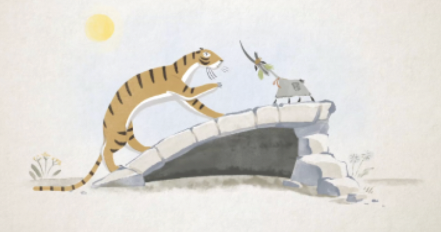Once upon a time there was a tiger