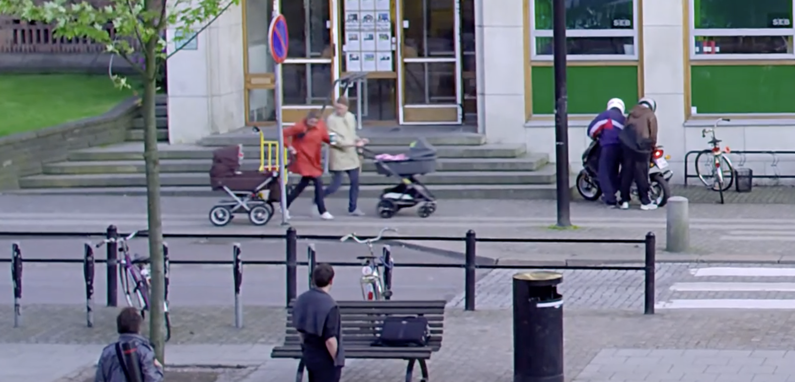 Incident by a Bank