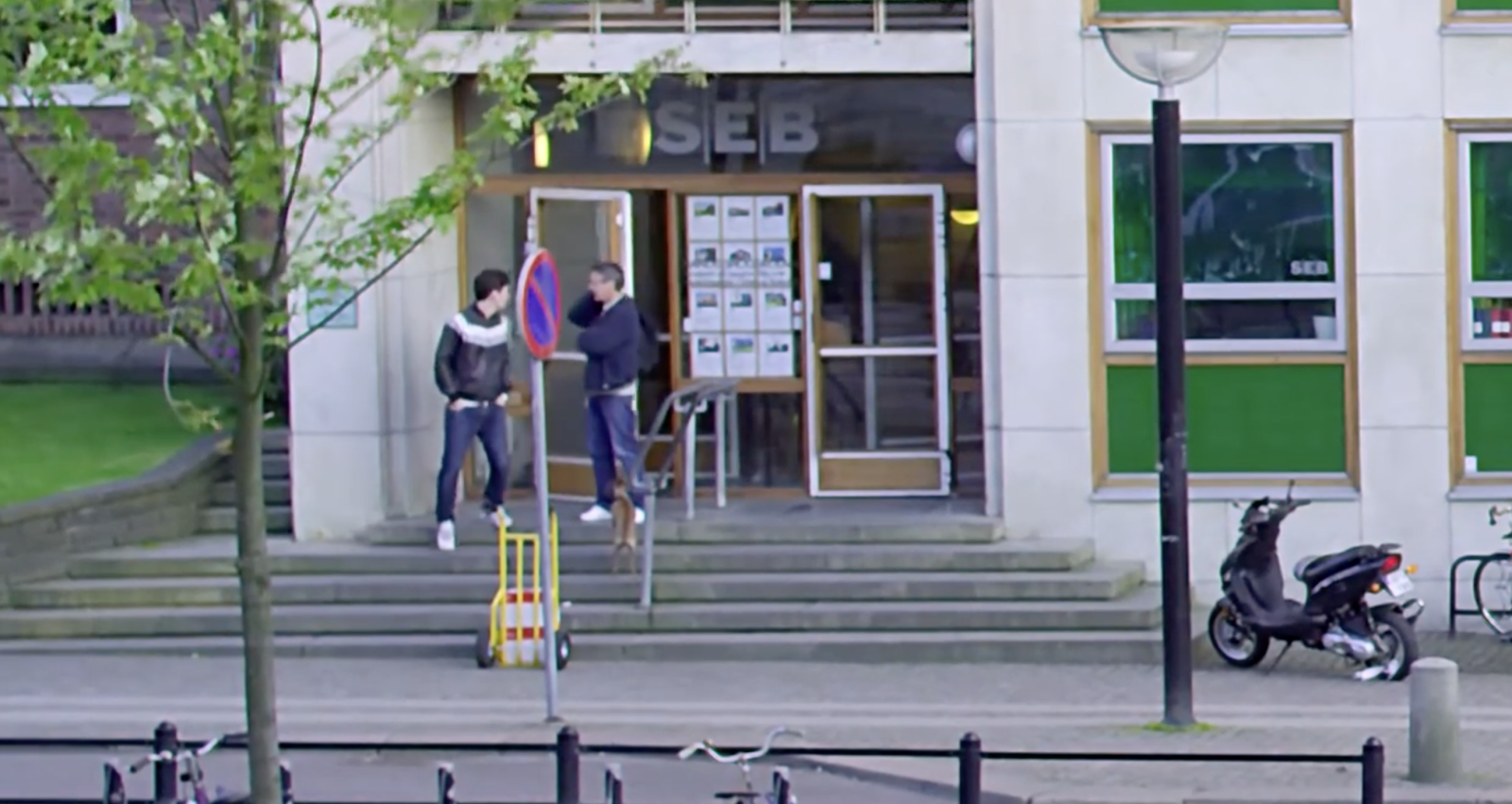 Incident by a Bank