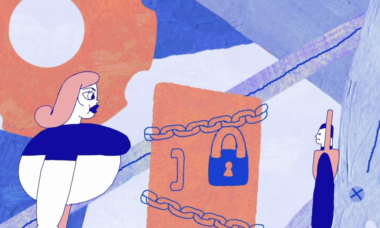 Under lock and key