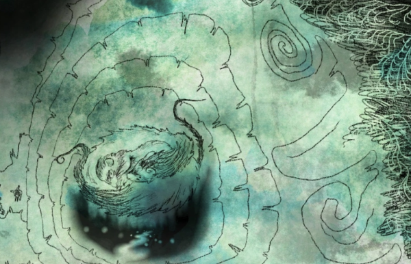 Loop of an enchanted forest by Amélia Slama