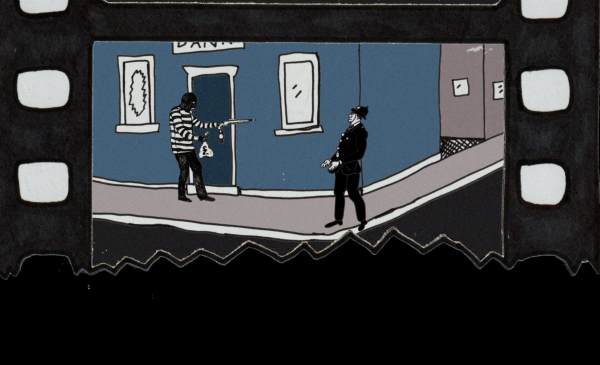There's a Robbery in Progress