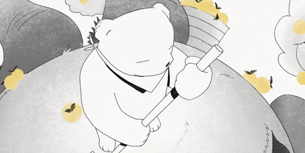 Kiki and Bouba a peachy story by Leon Bugajski and 3 co-directors