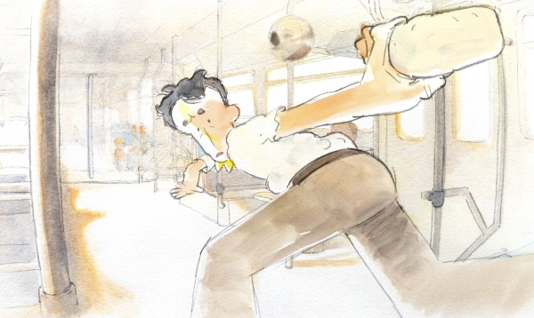 Marc Page and the round goat cheese