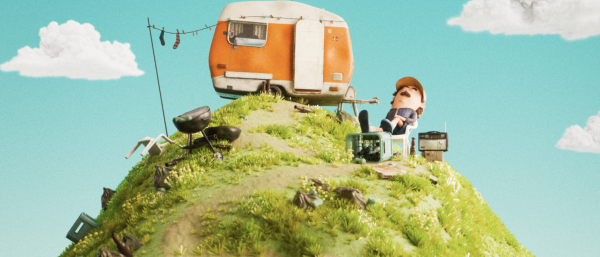 No Care Caravan  by Rasmus Yde