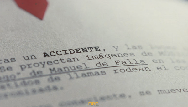 The Cause of the Accident That Started the Fire