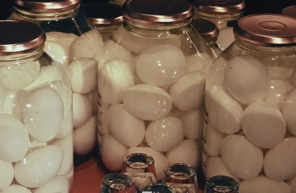 How Fast Can You Eat A Pickled Egg? by Daniel England