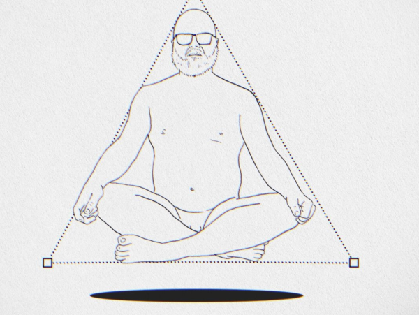 Thoughts During Meditation  by Thomas Costa Freté