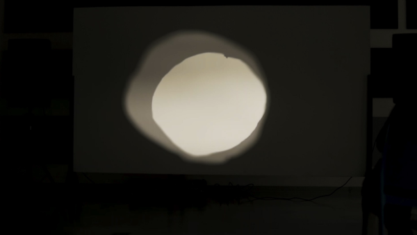 Untitled (three moons) by Tetsuya Maruyama